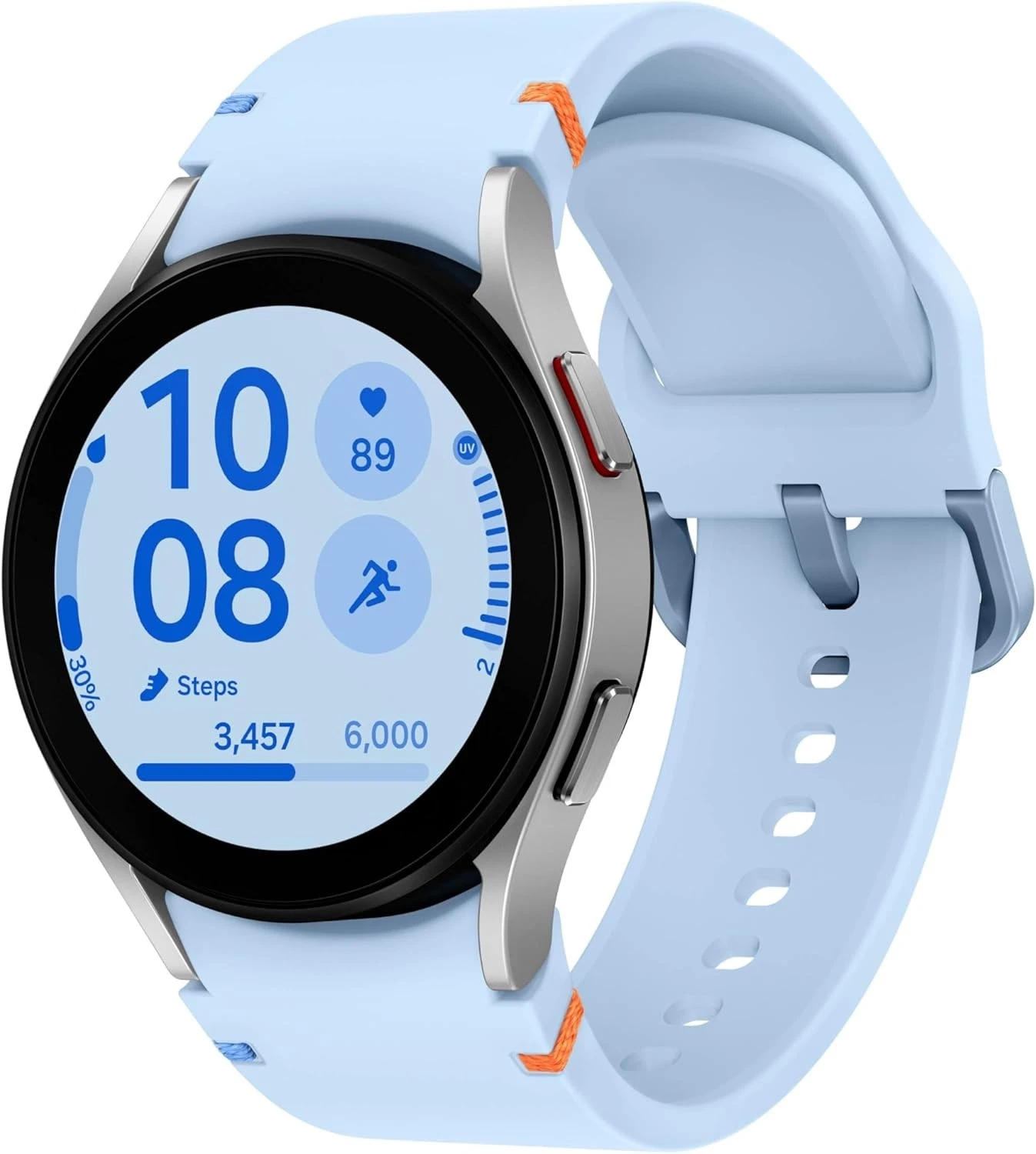 Samsung Galaxy Watch FE 40mm Aluminum Smartwatch LTE Blue (2024) SM-R866UZSAXAA