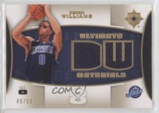 2007-08 Ultimate Collection Materials Gold 49/50 Deron Williams #ULT-DW 1u6