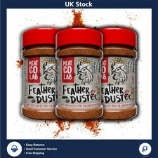 Feather Duster Chicken BBQ Rub Seasoning Orange Chipotle Lemon Pepper 200g x 3