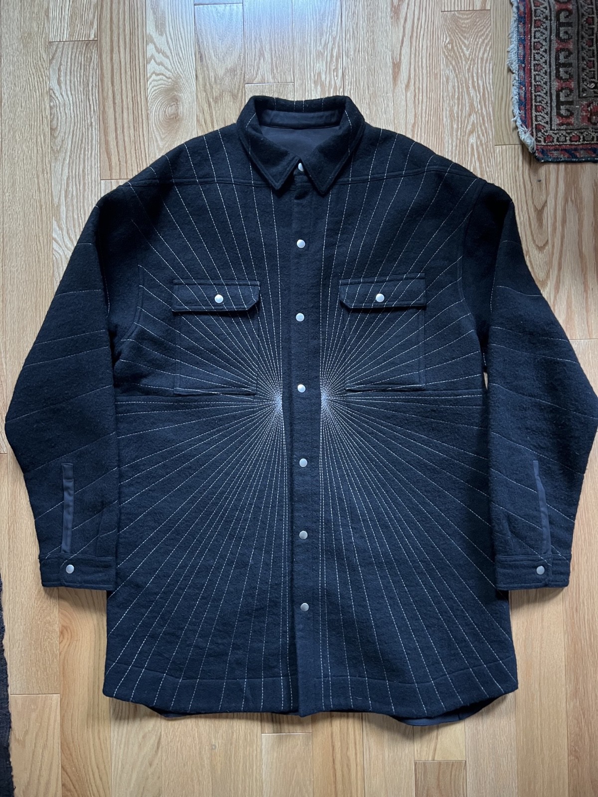 Rick Owens FW23 Radiance Oversized Outershirt Sz 52