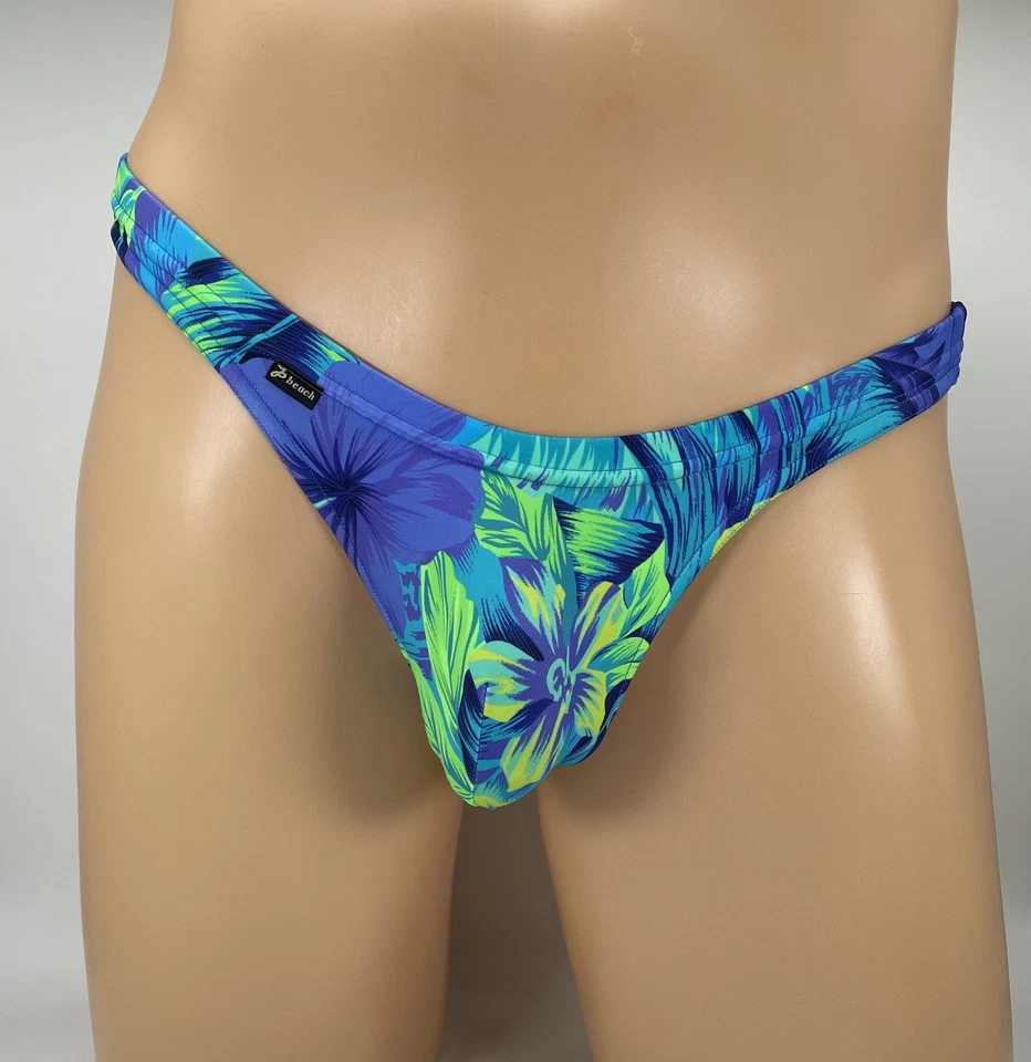 JP-beach Herren Rio Tanga Slip String Badetanga Badehose Badestring XS - XXL - Bild 2 von 4