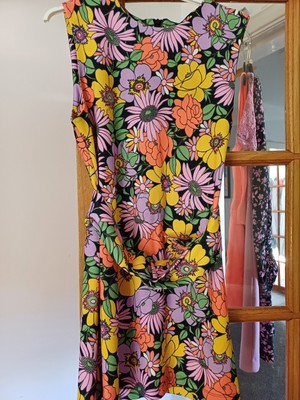 warehouse retro floral dress warehouse retro floral dress