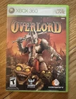 Overlord (Microsoft Xbox 360, 2007) No Manual. Tested