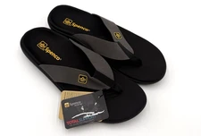 Spenco PURE SANDAL Men's NEW Sandal Black Multiple Sizes