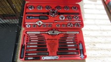 Snap On Td2425 41-piece 14 To 12 Nf Nc Sae Tap And Die Set Mint Condition