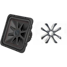 Kicker 45L7R154 L7R 15-Inch (38cm) Subwoofer, Dual Voice Coil, 4-Ohm w/ Cast ...
