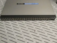 Cisco Linksys 48 Port 10/100 + 4 Port Gigabit Switch - NISB NEW SEALED!!