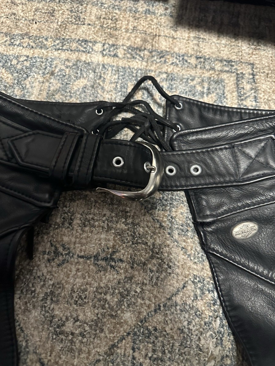 ハーレーダビッドソン チャップス レディースXS Harley-Davidson Women's Deluxe Leather Chaps XS | eBay