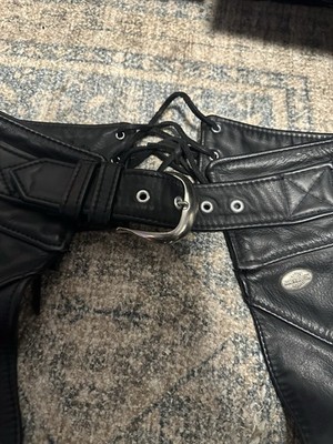 ハーレーダビッドソン チャップス レディースXS Harley-Davidson Women's Deluxe Leather Chaps XS | eBay