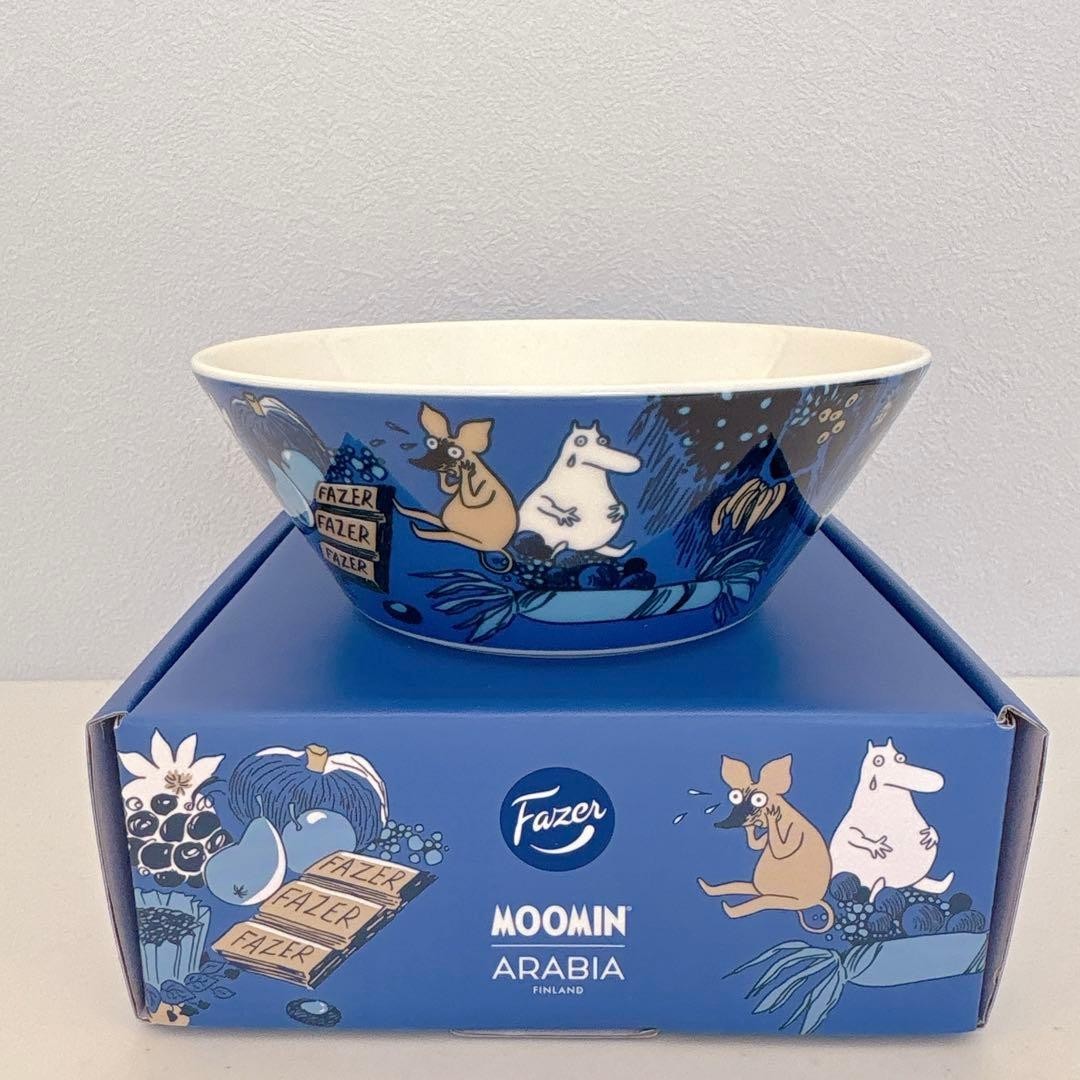 MOOMIN×ARABIA×Fazer ボウル15cm（80th） Moomin x Arabia x Fazer 80th Anniversary Bowl 15cm Limited Edition