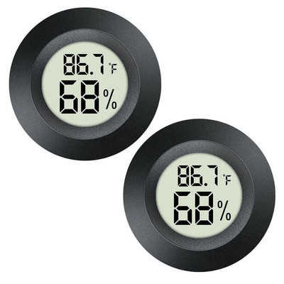 NEW 2 Pack Mini Digital Hygrometer Thermometer LCD Temp Humidity Meter