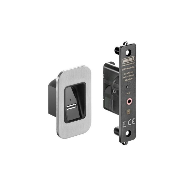 Sommer Fingerscanner Entrasys+ FüR HaustüRen, Set Scanner & EmpfäNger-image