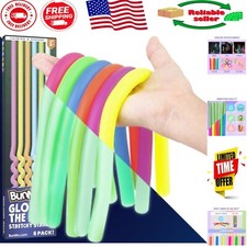 Durable Fun Glow in the Dark Stretchy Strings - Fidget Toy for Endless Play