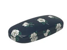 Draper James By Reese Witherspoon-Eyeglasses Case Only-White Magnolia Flower