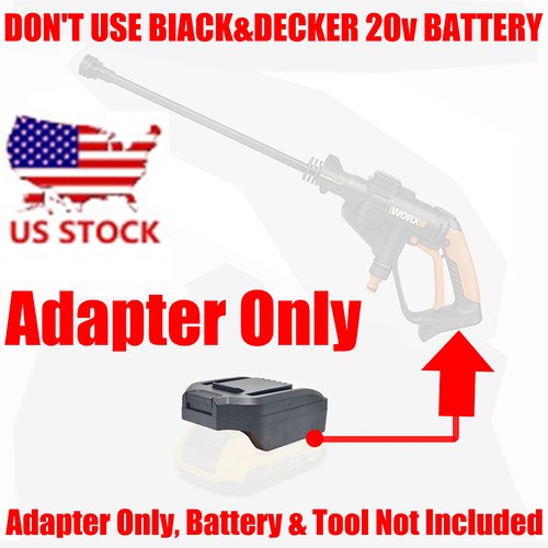 1x Adapter For DeWalt 20v MAX XR Li-Ion 