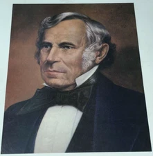 President Zachary Taylor Portrait 11x14 Artist Poster Print Sam Patrick Bowmar