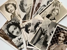 Jane Powell  - 17 unsignierte Autogrammkarten  - Diverse seltene St&uuml;cke