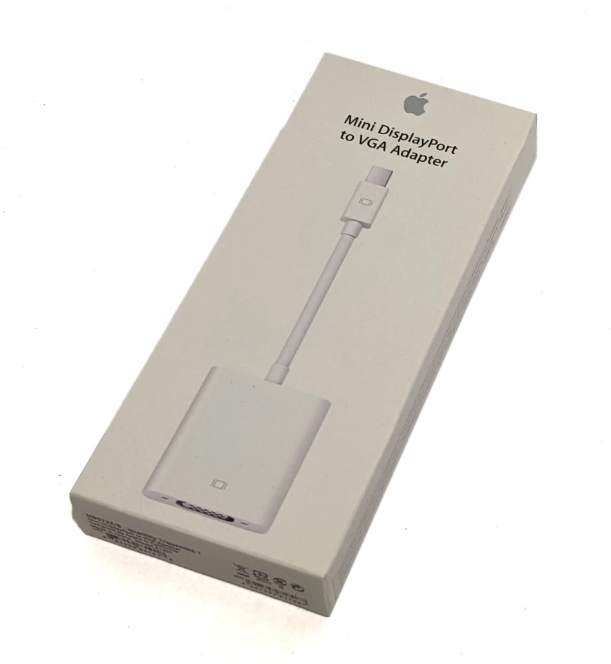 Originale Apple Mb572z/B A1307 Mini Displayport Mini Dp A VGA Cavo Adattatore