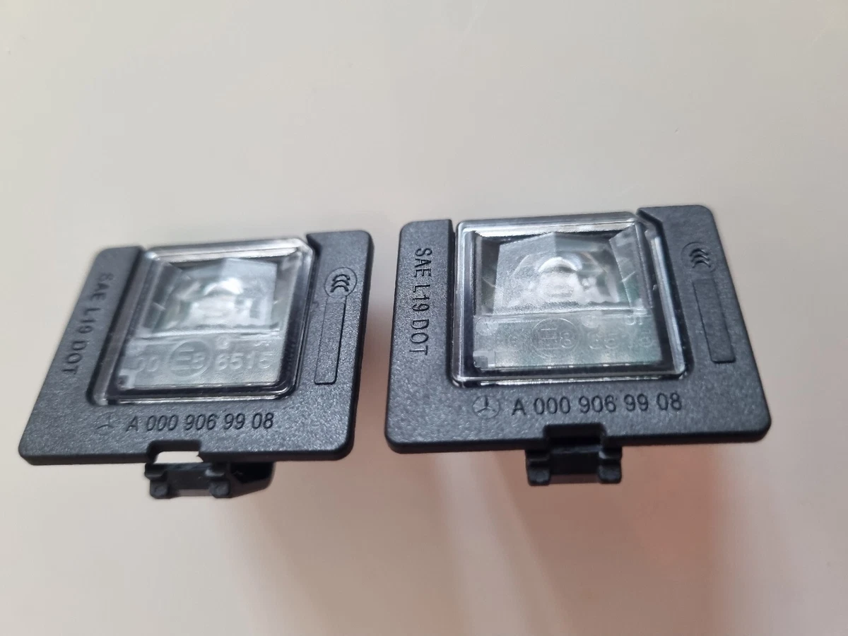 Original Mercedes-Benz 2 Stück Led Kennzeichenleuchte A0009069908  