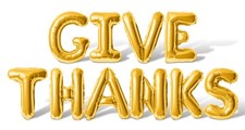 GIVE THANKS Letter Balloon Banner - DIY Thanksgiving Party Decorations