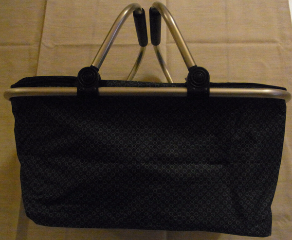 Thermo Einkaufskorb Deckel ReißVerschluß Picknicktasche KüHlkorb Shopper Ca.22 L-image