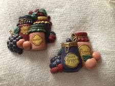 Vtg Home Interior Jams & Jellies #3397 1A & 2A