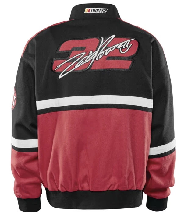 Zeb Powell Pro Model Pit Jacket Black Red Snowboard Nascar Thirtytwo 32 XXL