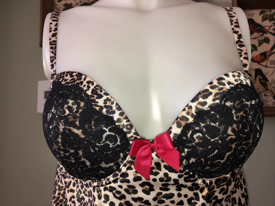 APT 9 Animal Print Chemise M Foto 3 de 4