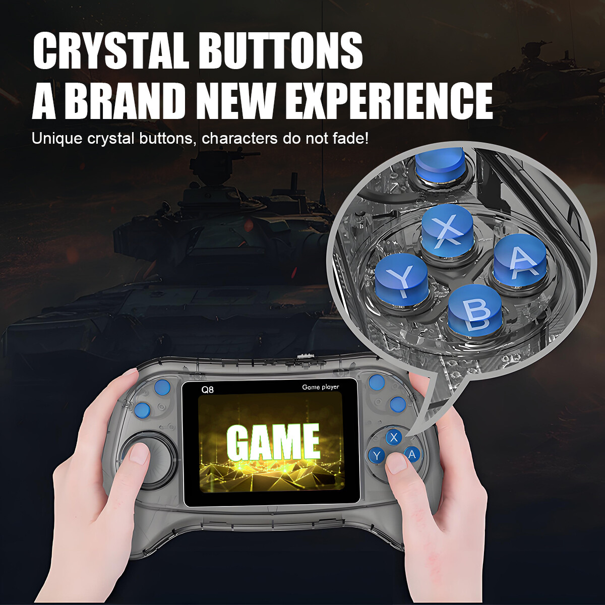 Unlock Your Potential Handheld Retro Video Game Console Gameboy Built-in 800 Classic Games for Gifts - Image 3