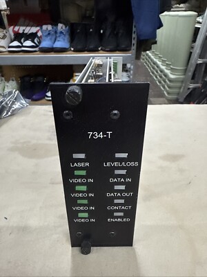 GE Interlogix 734-T S734DVT-RST1 MM - 4 Channel Video & 2-Way MPD Data