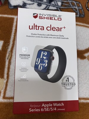Invisible Shield Ultra Clear plus Protection Apple Watch Series 6/SE/5/4 40MM