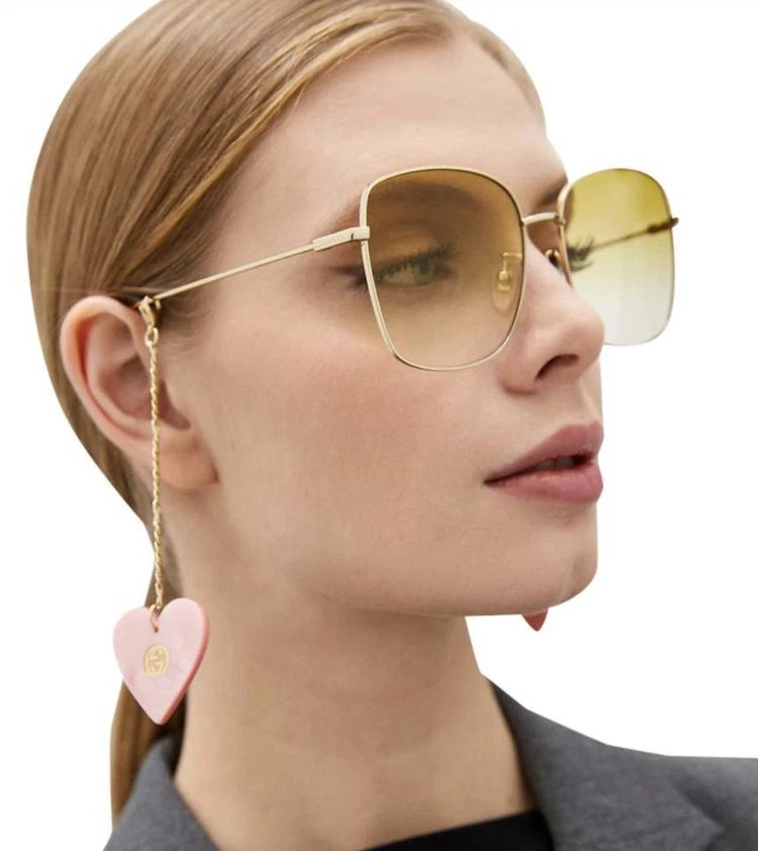 Lunettes de soleil Gucci GG1030SK 004 60 60mm 100% authentiques NEUVES