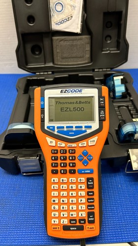 Thomas & Betts EZ CODE EZL500 Professional Labeling System W/Case ...