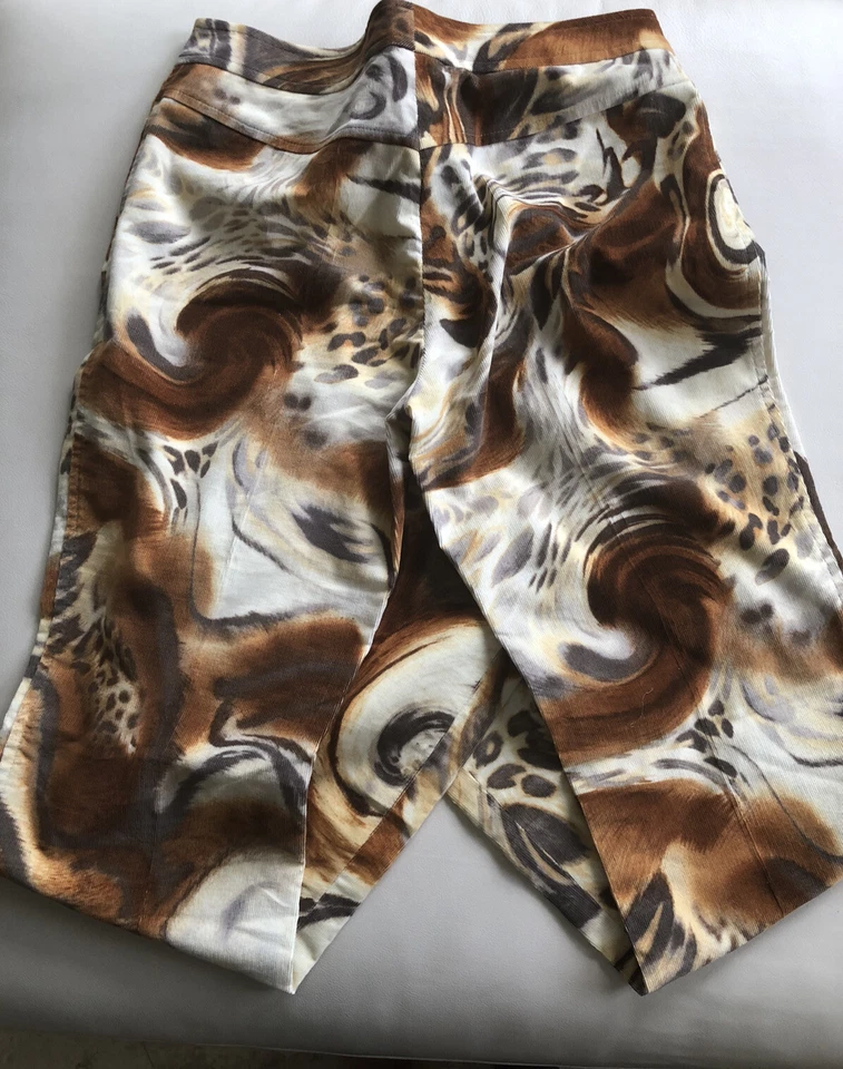 Nuevo Pantalones de mujer ESCADA vintage pantalones de cintura alta talla 34 talla S