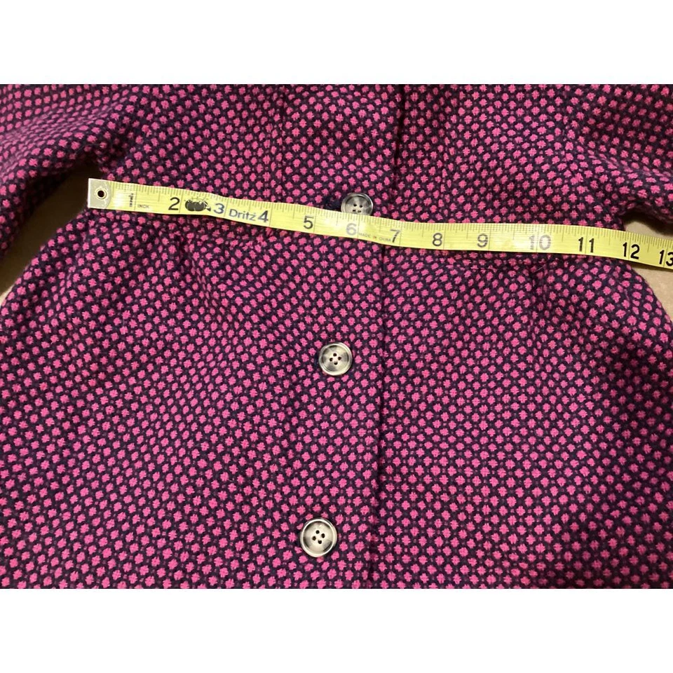 Casaco fofo Cherokee feminino tamanho 4T com colarinho de pele sintética - Imagem 2 de 4