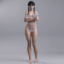 Wednesday Adams Unassembled Unpainted 3D Printing Resin Model Kits Garage Kits