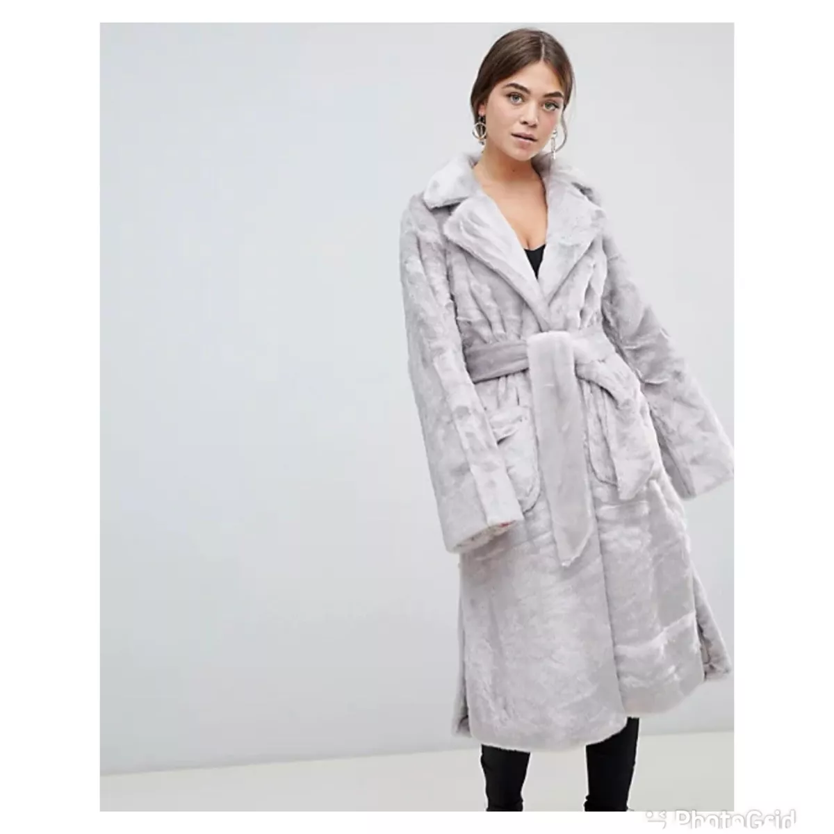 Glamorous faux fur coat shop