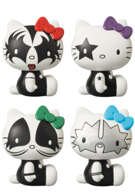 キティ　メディコムトイ　kiss KISS × HELLO KITTY Vinyl Collectible Dolls MedicomToy Sanrio