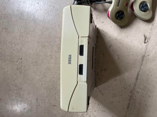 Saturn Console HST-3220 BIANCA gioco + 2 controller + cavo testato lavoro Japa - Foto 7 di 7