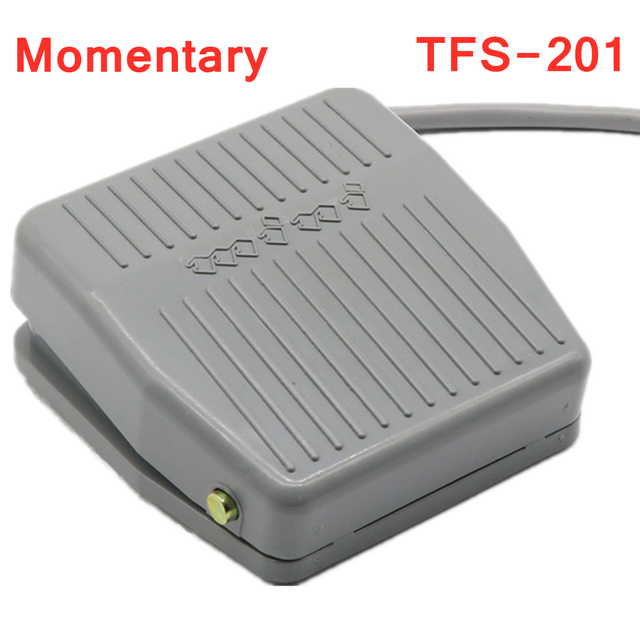Interrupteur au pied TFS-201 AC 250V 10A 1NO 1NC Commutateur de pédale Contrôleur de pied momentané antidérapant Interrupteur électrique momentané Interrupteur au pied TFS-201 AC 250V 10A 1NO 1NC Commutateur de pédale Contrôleur de pied momentané antidérapant Interrupteur électrique momentané
