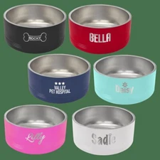 Personalize Your Pet's Dining Experience with the Custom Engraving 18, 32, 64 oz