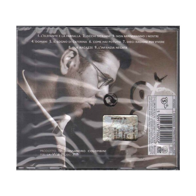 L'Elefante E la Farfalla by Michele Zarrillo (Singer) (CD, Feb-1996