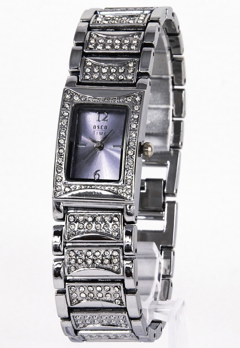 SET Damenuhr OSCO mit Zirkonia plus Schmuck-Wickelarmband Fashion elegant - Main Image