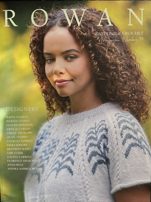 Rowan Magazine 75 - SS 2024 - 35 Knitting Designs using Rowan Yarns
