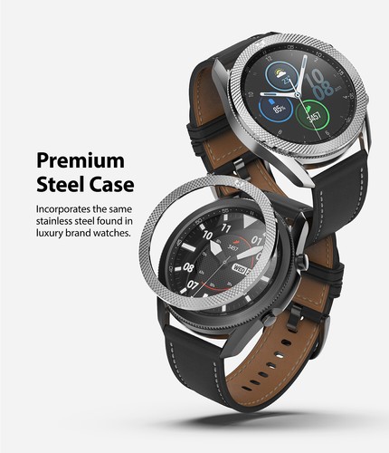 Pour Galaxy Watch 3 Boîtier (45 mm / 41 mm) Ringke Bezel Styling Frame Cover Protector - Photo 57 sur 80