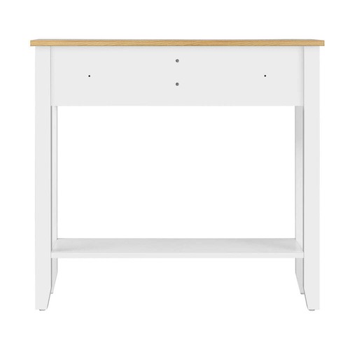 NNEED Console Table Hallway 2 Drawers Display Shelf - Picture 7 of 7