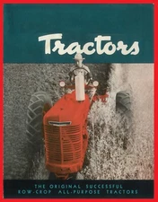 IH Farmall Tractors Brochure Original Successful Row Crop All Purpose A B H M