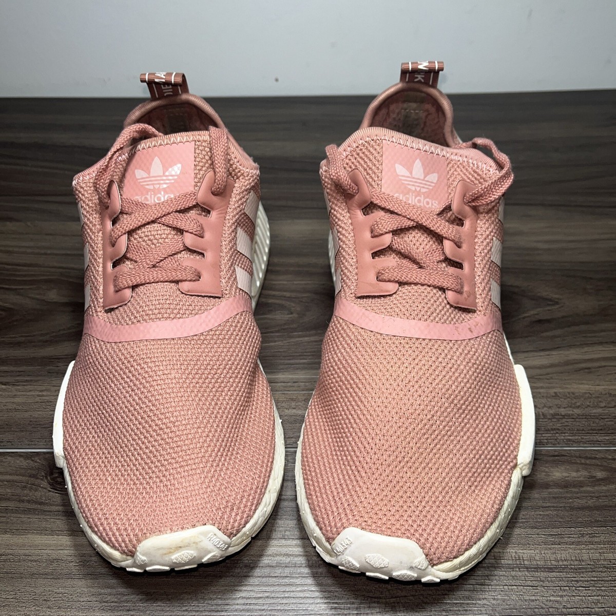 adidas gazelle silver green womens Adidas NMD_R1 Women's Shoes Grey One-Bliss Pink-Cloud White main image 1