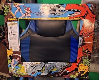 Capcom Strider arcade machine monitor cardboard bezel original