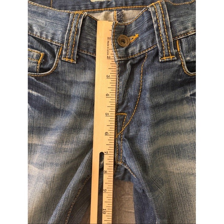 Fornarina Womens Low Rise Slim Straight Jeans Blue Medium Wash Size 29 Italy image 8